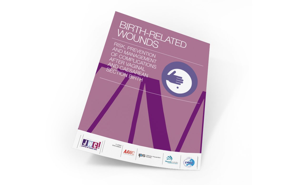 Julkaisun Birth-related wounds kansi.